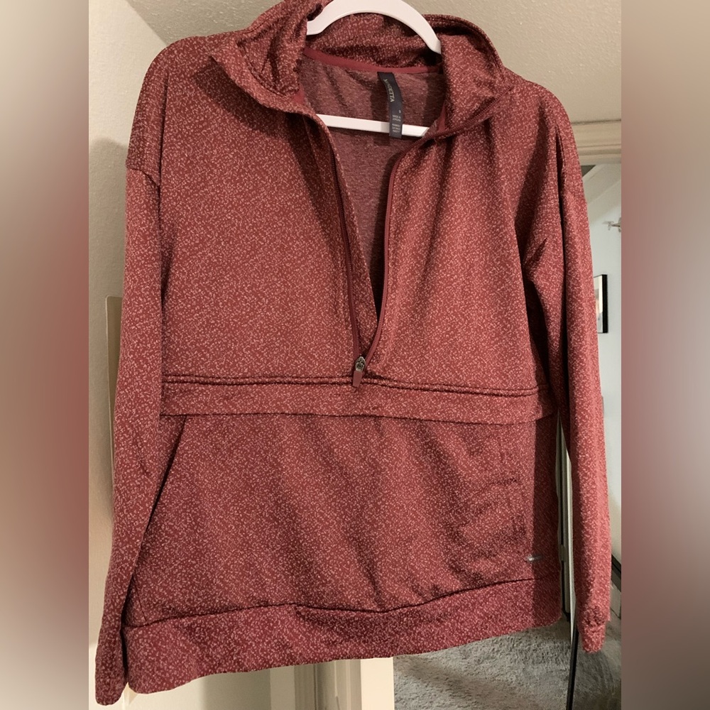 Warm fleece pullover!